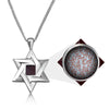 Sacred Fusion Star of David Necklace - Hebrew Tanakh Edition