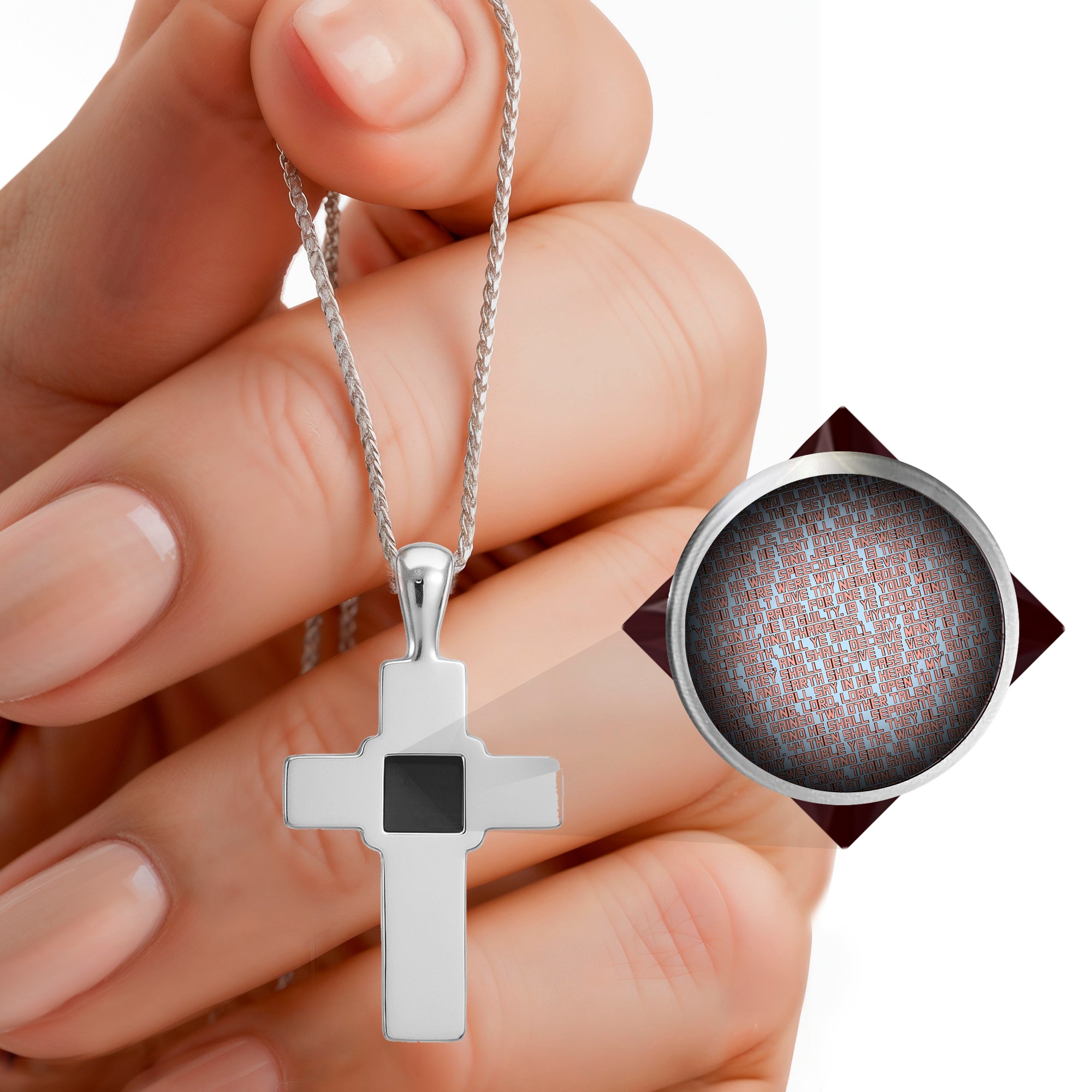 Divine Harmony Cross Necklace