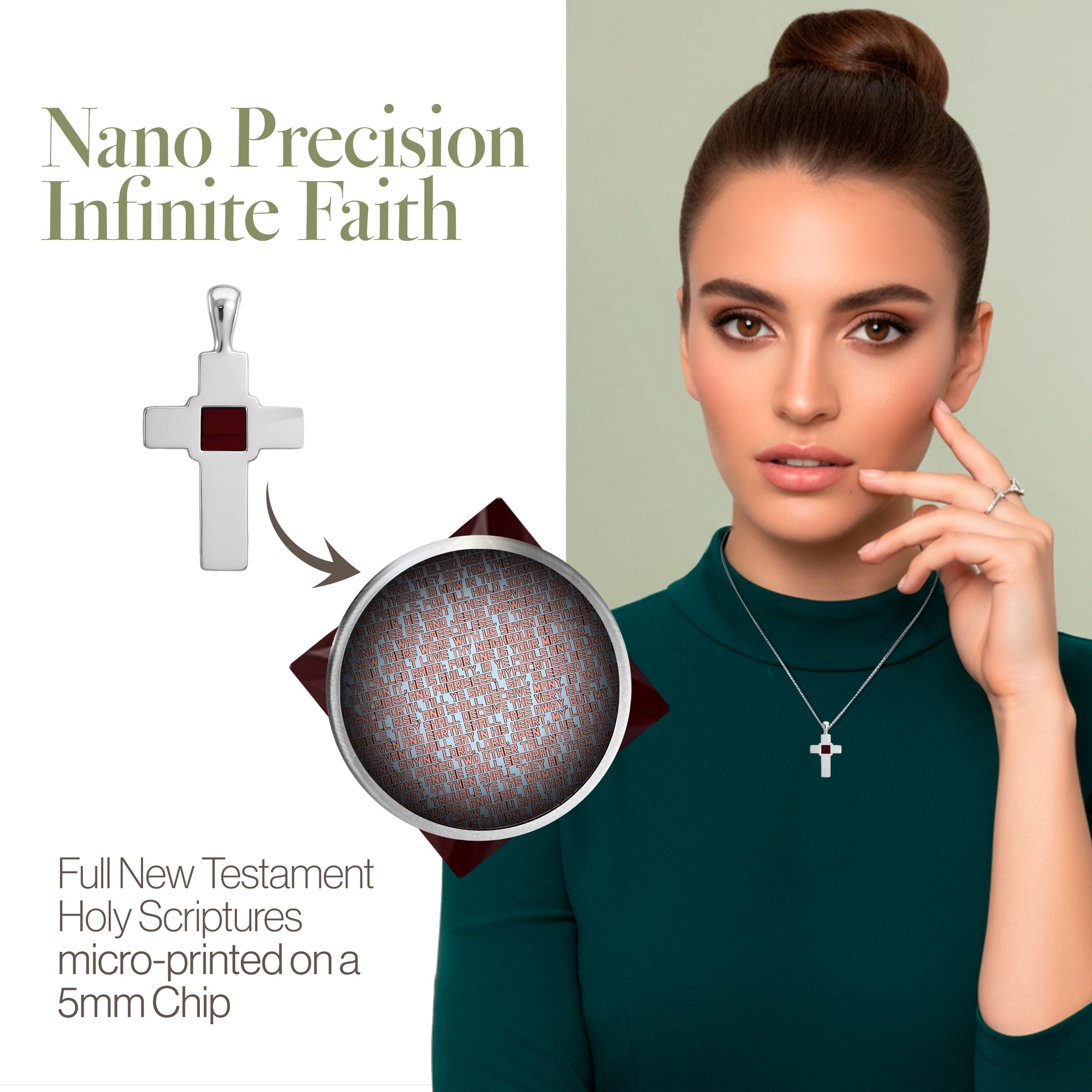 Divine Harmony Cross Necklace