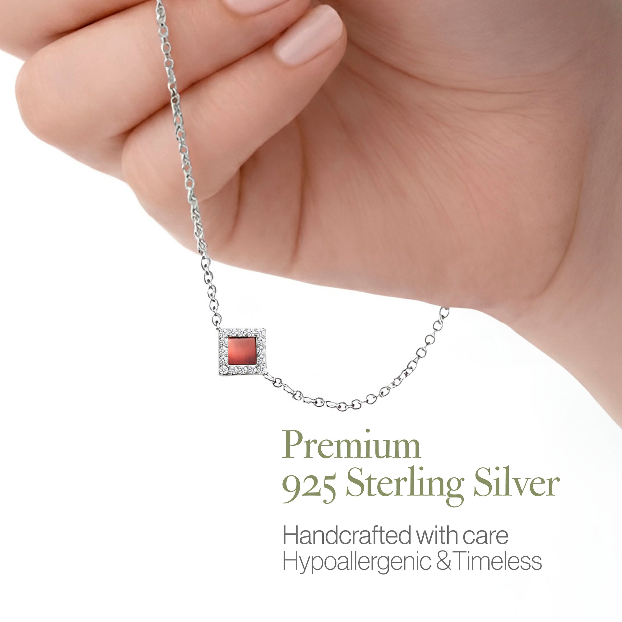 Tiny Rhombus Charm Bracelet - KJV New Testament Nano Bible