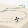 Tiny Rhombus Charm Bracelet - KJV New Testament Nano Bible