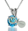 925 Sterling Silver Star of David Necklace Shema Israel Solitaire Pendant 24k Gold Inscribed - NanoStyle Jewelry