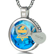 925 Sterling Silver Star of David Necklace 24k Gold Inscribed Shema Israel Pendant - NanoStyle Jewelry