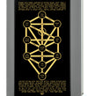 Men's Tree of Life Kabballah Necklace 10 Spheres Pendant 24k Gold Inscribed on Onyx - NanoStyle Jewelry