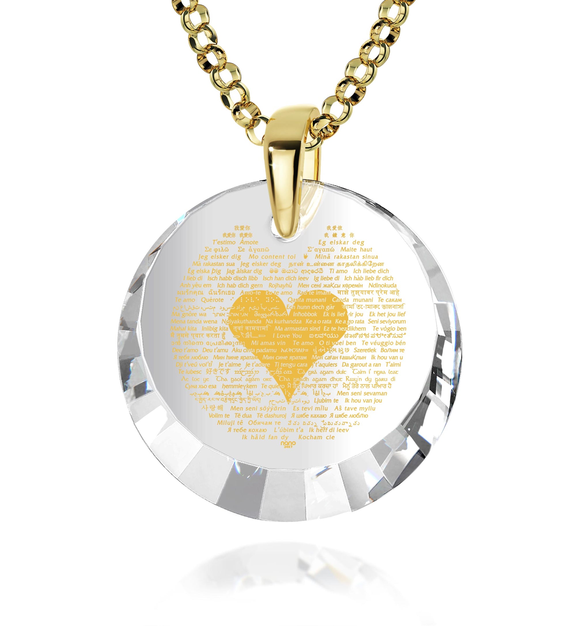 I Love you Necklace for Her - NanoStyle Jewelry