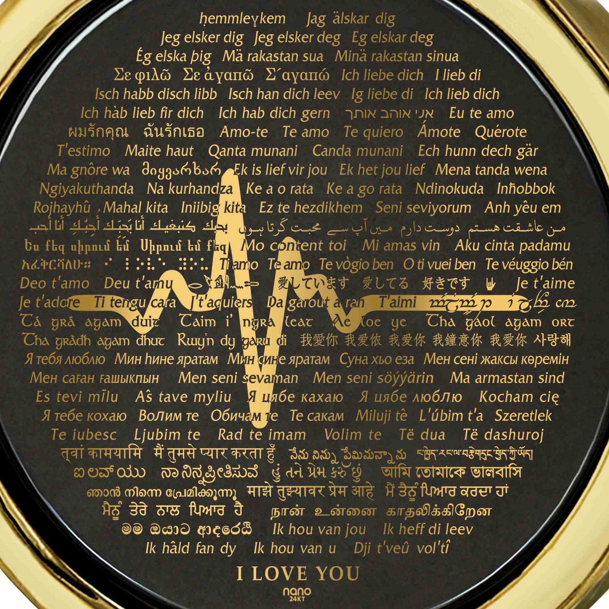 Heartbeat Pendant Necklace - NanoStyle Jewelry