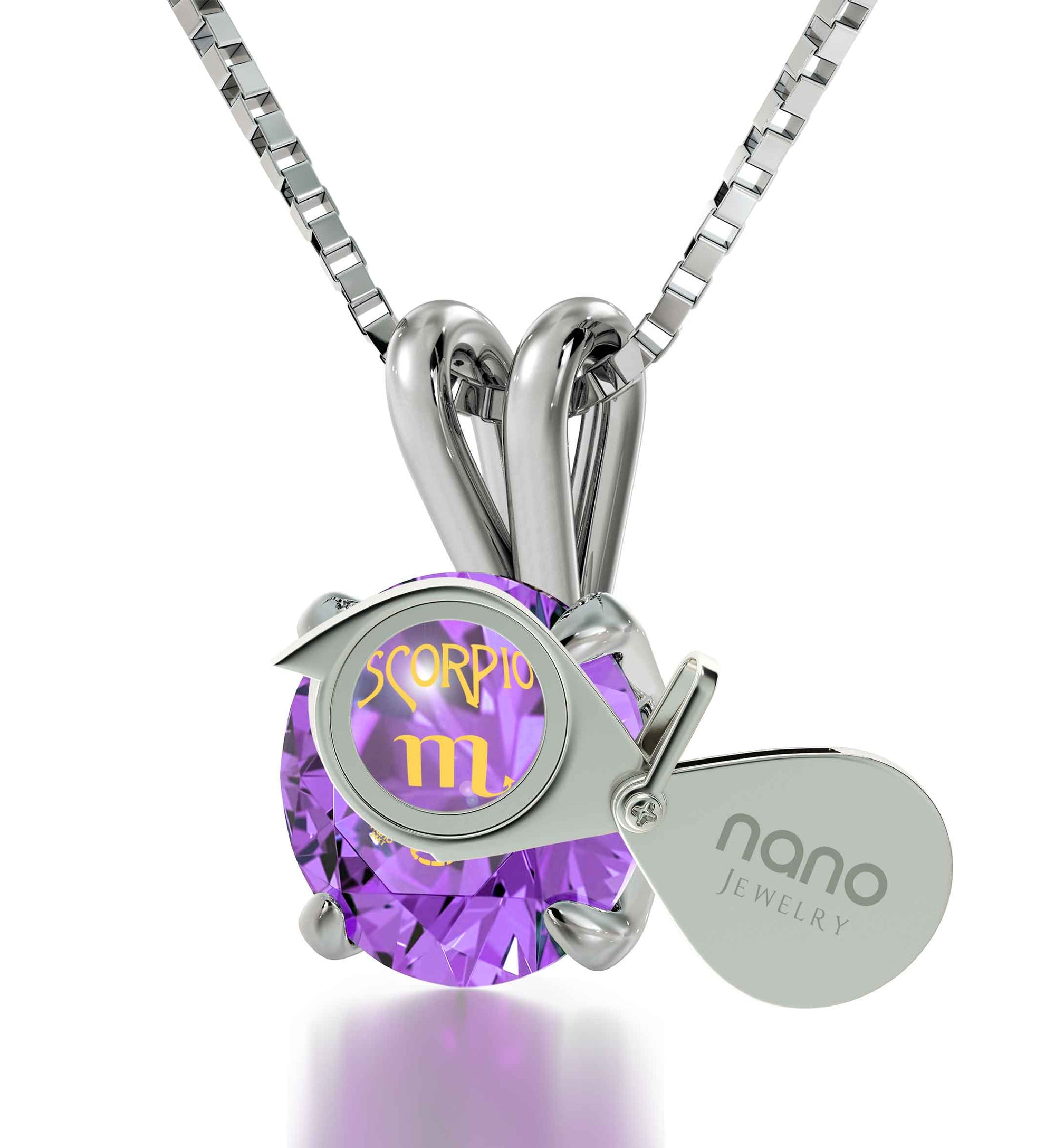Scorpio Necklace Silver - NanoStyle Jewelry