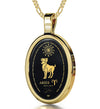 Gold Aries Necklaces - NanoStyle Jewelry