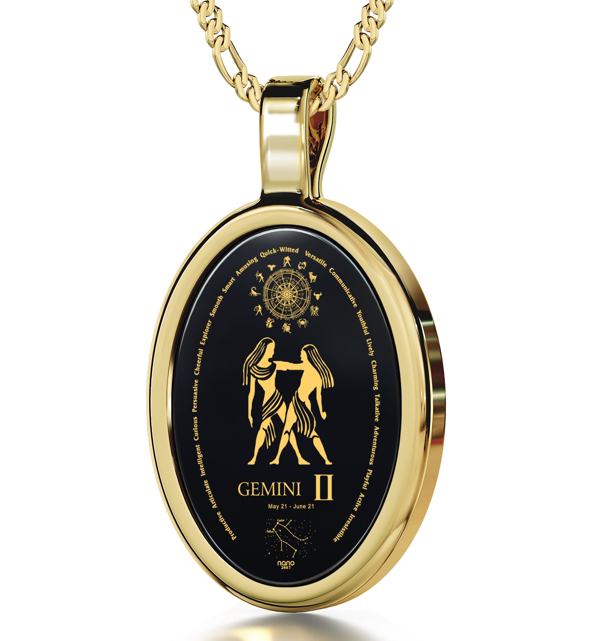 Gemini Necklace - NanoStyle Jewelry
