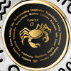 Cancer Necklaces for Lovers of the Zodiac | Inscribed in Gold Birthday Jewelry Gift