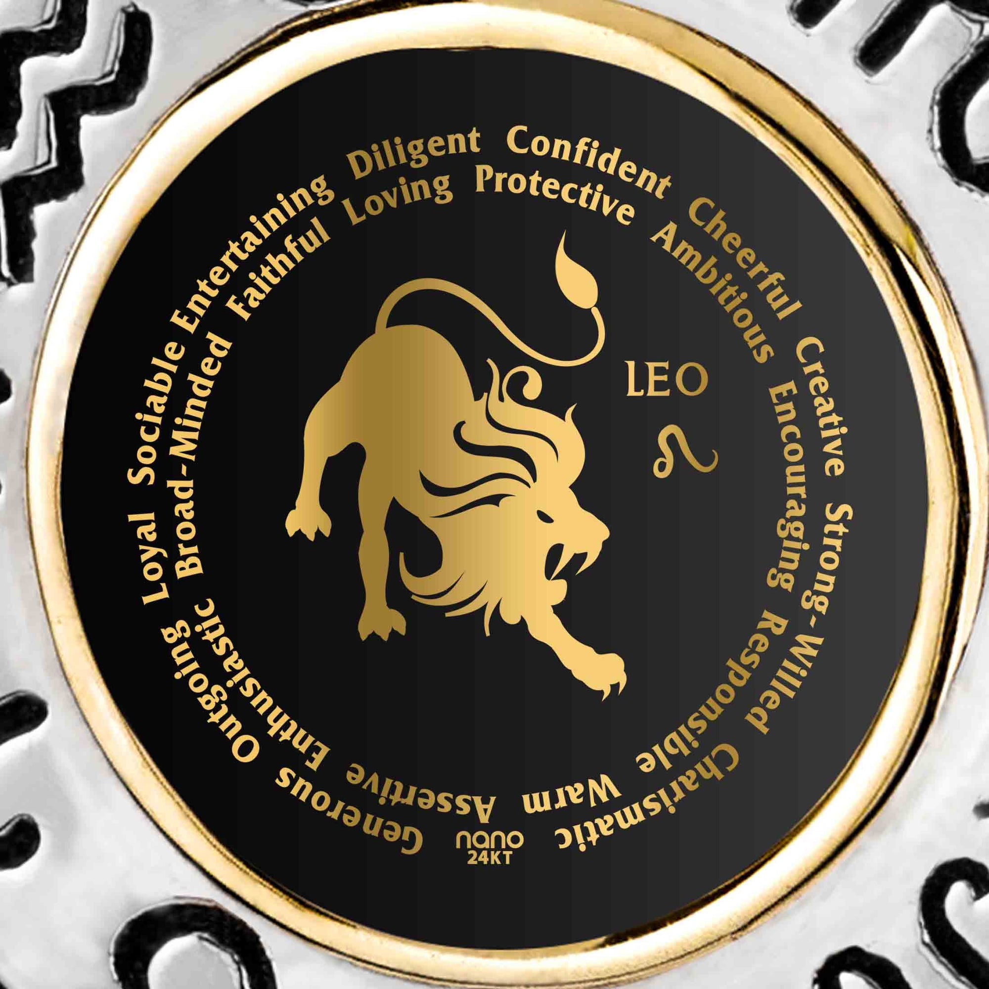 Leo Necklaces for Lovers of the Zodiac | Inscribed in Gold Birthday Jewelry Gift