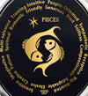Pisces Necklaces for Lovers of the Zodiac | Inscribed in Gold Birthday Jewelry Gift