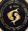 Pisces Necklaces for Lovers of the Zodiac | Inscribed in Gold Birthday Jewelry Gift