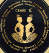 Gemini Necklaces for Lovers of the Zodiac | Inscribed in Gold Birthday Jewelry Gift