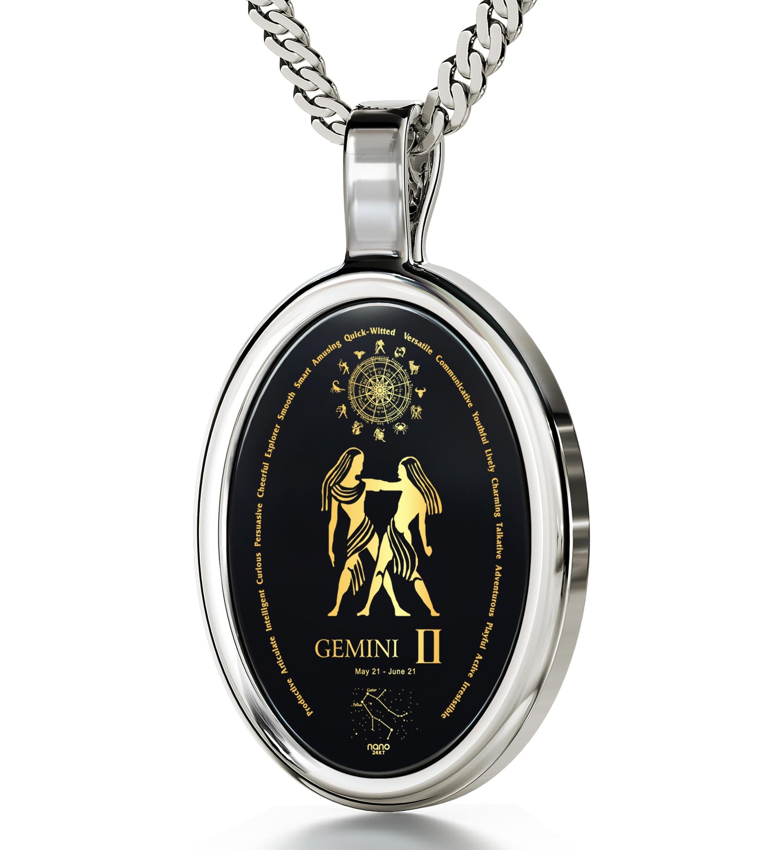 Gemini Necklace - NanoStyle Jewelry