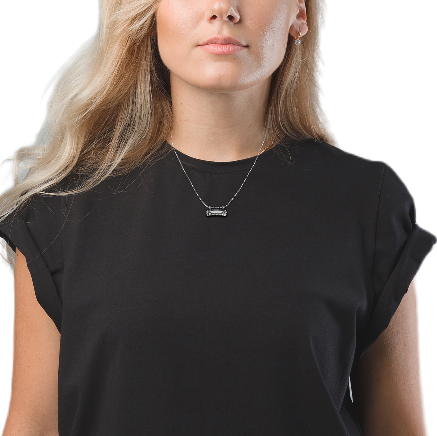 NanoStyle Mezuzah Necklace Judaica Pendant 925 Sterling Silver - Jewish Gift