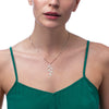 925 Sterling Silver Polymer Clay Olive Leaf Charm Necklace - NanoStyle Jewelry