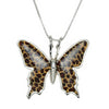 925 Sterling Silver Butterfly Necklace Handcrafted Pendant - NanoStyle Jewelry