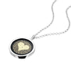 24k gold inscribed I Love You necklace romantic anniversary gift for her Nano Jewelry