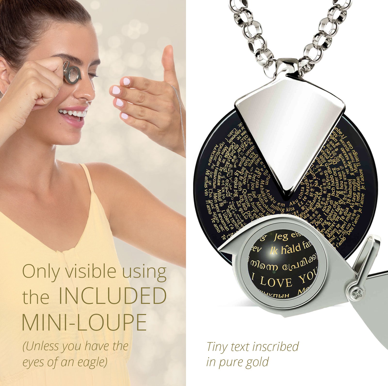 NanoStyle Jewelry Box and Mini Magnifying Glass