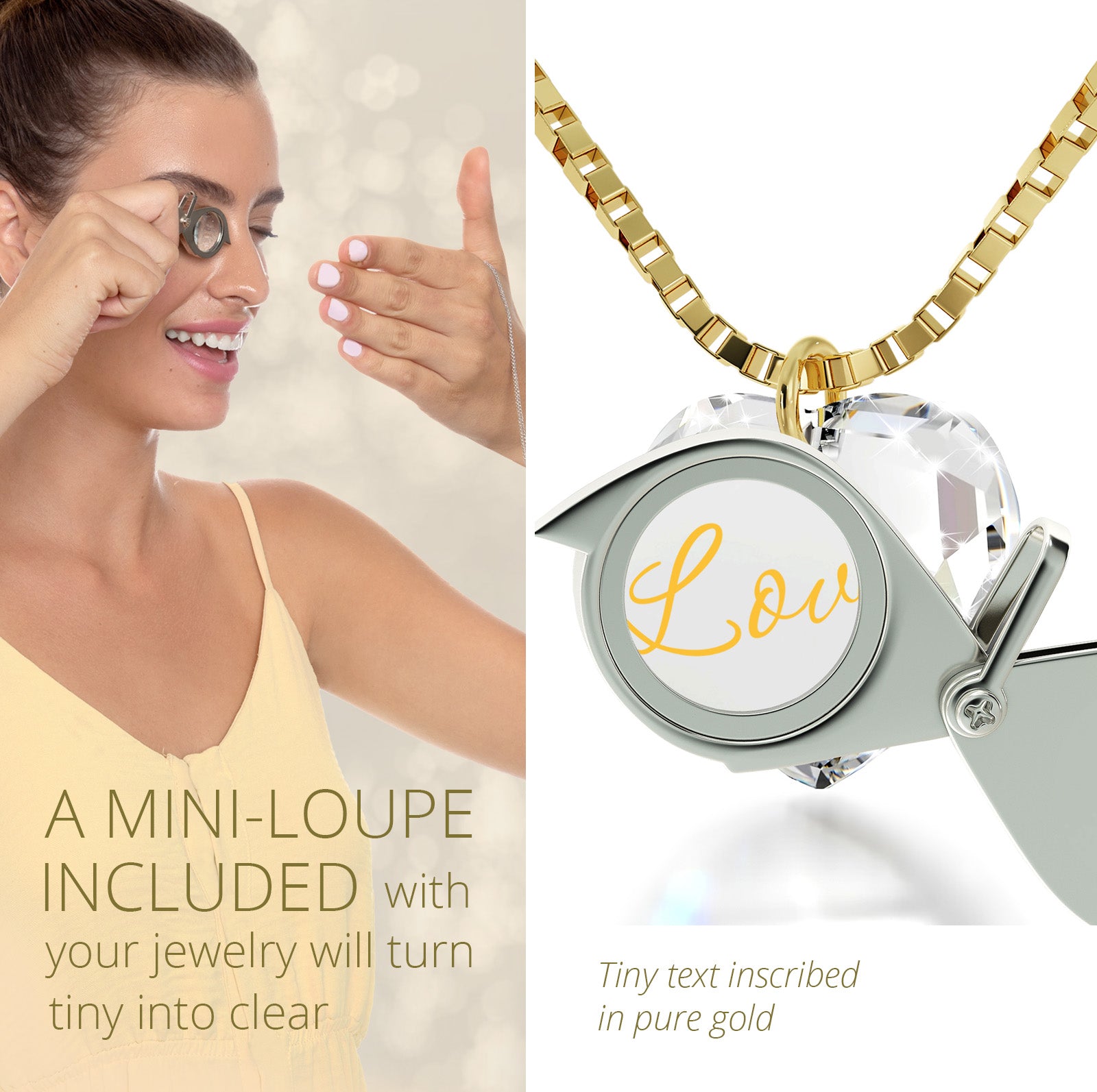 NanoStyle Jewelry Box and Mini Magnifying Glass
