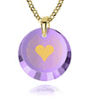 I love you in 120 different languages in 24k gold - NanoStyle Jewelry