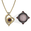 Crystal Heart Nano Bible Necklace