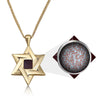 Sacred Fusion Star of David Necklace - Hebrew Tanakh Edition