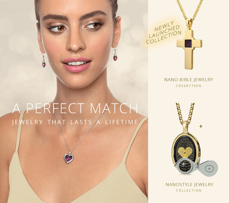 Nanomight Collection Nano Bible Jewelry by NanoStyle™ | Holy Scriptures Encased in Elegance ...