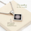 Infinite Charm Nano Bible Necklace - The Tiny One Hebrew Tanakh Edition