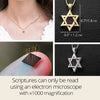 Eternal Heritage Star of David Necklace - Hebrew Tanakh Edition