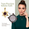 Eternal Heritage Star of David Necklace - Hebrew Tanakh Edition