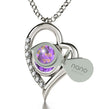 Ana Bekoach Heart Pendant- NanoStyle Jewelry