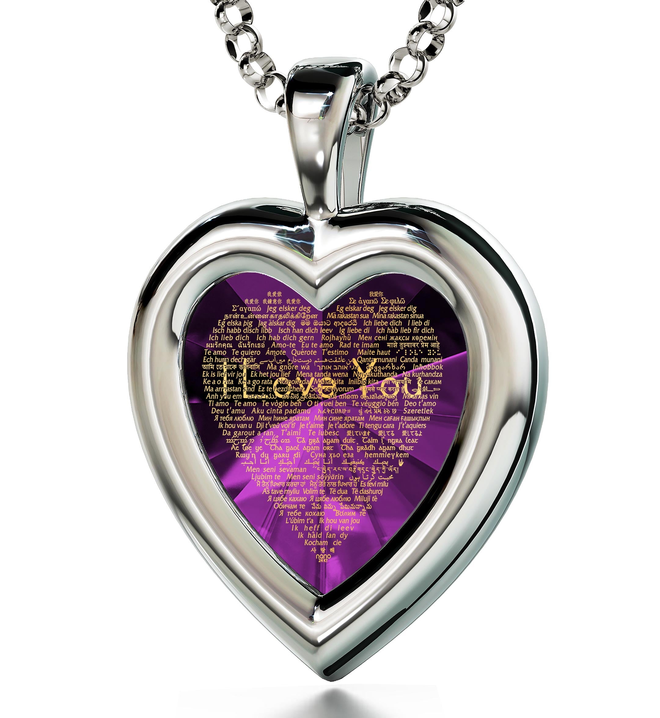 Repurposed Pretty LV Heart Necklace – LINA V DESIGNS
