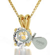 Gold Virgo Necklace - NanoStyle Jewelry
