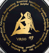 Virgo Necklaces for Lovers of the Zodiac | Inscribed in Gold Birthday Jewelry Gift