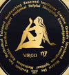 Virgo Necklaces for Lovers of the Zodiac | Inscribed in Gold Birthday Jewelry Gift