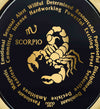 Scorpio Necklaces for Lovers of the Zodiac | Inscribed in Gold Birthday Jewelry Gift
