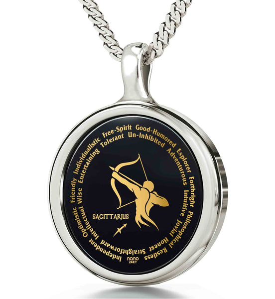 Unique for Necklaces Sagittarius Lovers NanoStyle | Zodiac the Jewelry of