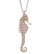 925 Sterling Silver Seahorse Necklace Handcrafted Pendant - NanoStyle Jewelry
